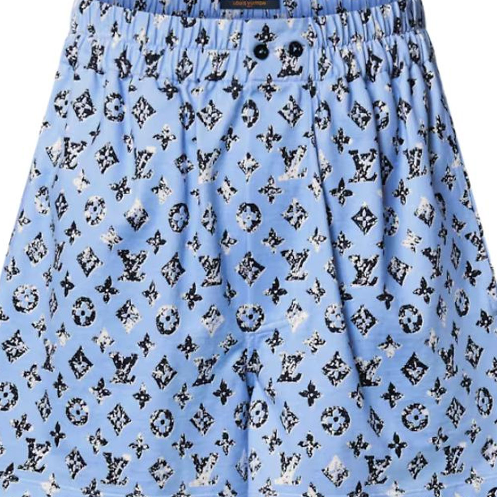 (Women) LOUIS VUITTON SS25 Loose-Fit Casual Shorts 1AIALP 圖 9