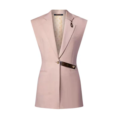 (Women) LOUIS VUITTON SS25 Monogram Sleeveless Vest Women 1AI885