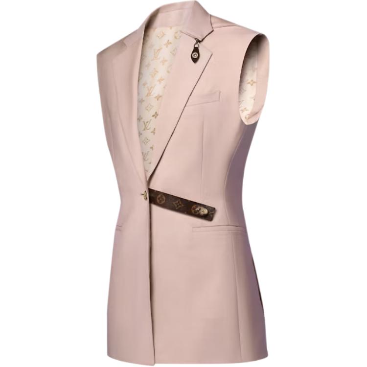 Shop (W) 루이 비통 SS25 모노그램 슬리브리스 베스트 여성용 1AI885