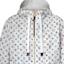 Sizing (W) LOUIS VUITTON SS25 Jaket Hoodie Parka Monogram Jacquard Putih Nautika 1AHGME
