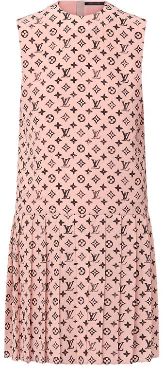 women-louis-vuitton-ss-25-pink-sleeveless-pleated-washed-print-dress-women-1-aiaps