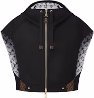 (Women) LOUIS VUITTON SS25 Reversible Zip Jacket Black White 1AG806 (Women) LOUIS VUITTON SS25 Reversible Zip Jacket Black White 1AG806