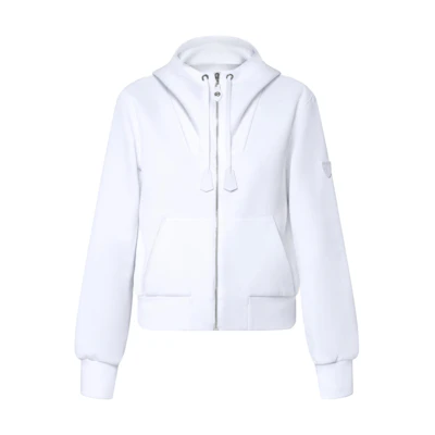 (Women) LOUIS VUITTON SS25 Ribbed Hem Hoodie 1AIARY