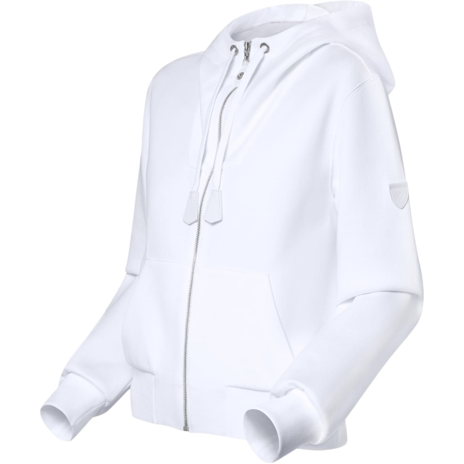 Shop (Women) LOUIS VUITTON SS25 Ribbed Hem Hoodie 1AIARY