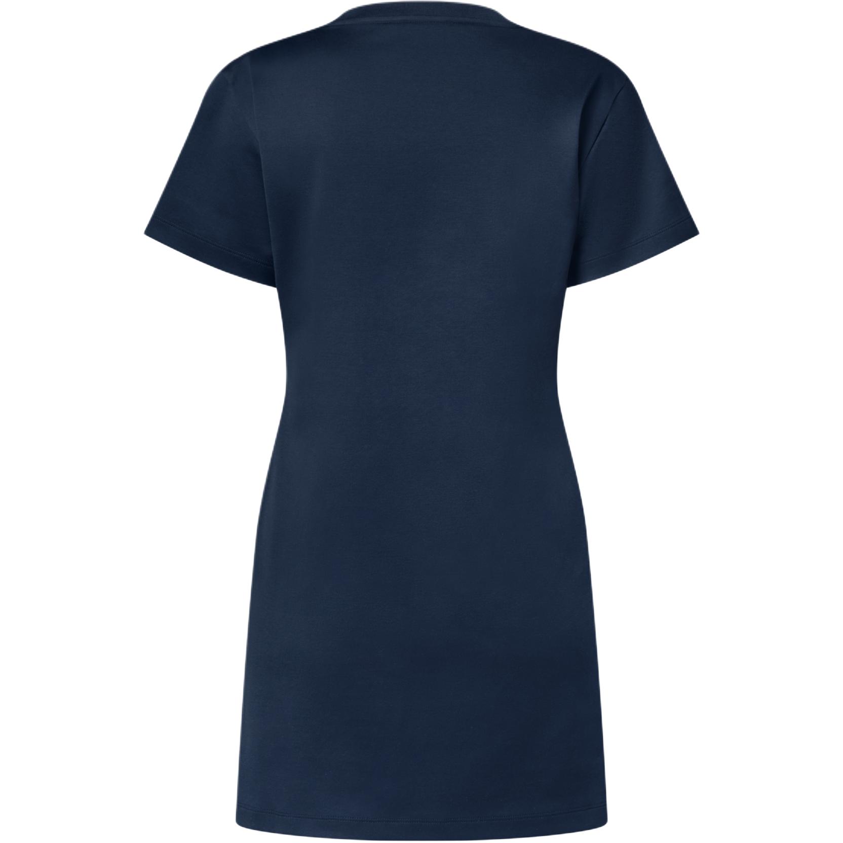 Lookbook (Women) LOUIS VUITTON SS25 Shield Logo Print Short-Sleeve Dress Women 1AI395