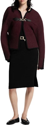 (Women) LOUIS VUITTON SS25 Tweed Box Jacket with Lamb Wool and Buckle Details 1AI905 Shop (Women) LOUIS VUITTON SS25 Tweed Box Jacket with Lamb Wool and Buckle Details 1AI905