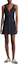 Shop (Women) LOUIS VUITTON SS25 V-Neck Zip Mini A-Line Sleeveless Dress Women Navy Blue 1AI135