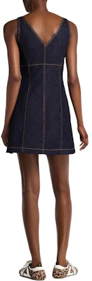 (Women) LOUIS VUITTON SS25 V-Neck Zip Mini A-Line Sleeveless Dress Women Navy Blue 1AI135 Purchase (Women) LOUIS VUITTON SS25 V-Neck Zip Mini A-Line Sleeveless Dress Women Navy Blue 1AI135