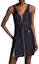 Details for (Women) LOUIS VUITTON SS25 V-Neck Zip Mini A-Line Sleeveless Dress Women Navy Blue 1AI135