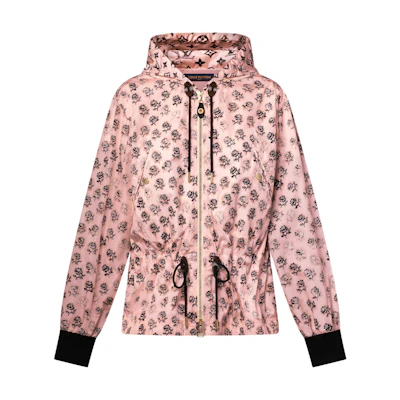 (Women) LOUIS VUITTON SS25 Washed Floral Parka Pink 1AIAHB