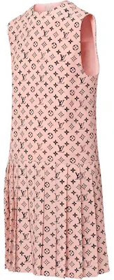 (W) Vestido Sin Mangas con Cremallera y Estampado Lavado Rosa Mujer LOUIS VUITTON SS25. 1AIAPT Shop (W) Vestido Sin Mangas con Cremallera y Estampado Lavado Rosa Mujer LOUIS VUITTON SS25. 1AIAPT