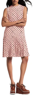 (W) Vestido Sin Mangas con Cremallera y Estampado Lavado Rosa Mujer LOUIS VUITTON SS25. 1AIAPT Purchase (W) Vestido Sin Mangas con Cremallera y Estampado Lavado Rosa Mujer LOUIS VUITTON SS25. 1AIAPT