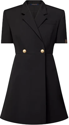(Women) Louis Vuitton SS25 Wrap-Style Double-Breasted A-Line Short Sleeve Dress 1AHZYA Buy (Women) Louis Vuitton SS25 Wrap-Style Double-Breasted A-Line Short Sleeve Dress 1AHZYA