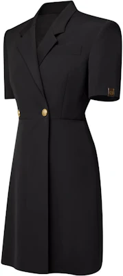 (Women) Louis Vuitton SS25 Wrap-Style Double-Breasted A-Line Short Sleeve Dress 1AHZYA Sizing (Women) Louis Vuitton SS25 Wrap-Style Double-Breasted A-Line Short Sleeve Dress 1AHZYA