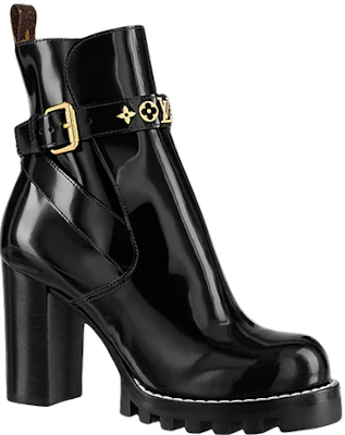 (W) Louis Vuitton Star Trail Stivaletto ''Pelle Nera'' 1A95HO Order (W) Louis Vuitton Star Trail Stivaletto ''Pelle Nera'' 1A95HO