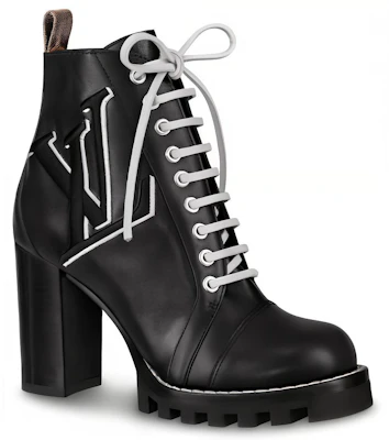 (W) Louis Vuitton Star Trail Stiefelette ''Schwarz Weiß Kalbsleder'' 1A4WLK Order (W) Louis Vuitton Star Trail Stiefelette ''Schwarz Weiß Kalbsleder'' 1A4WLK