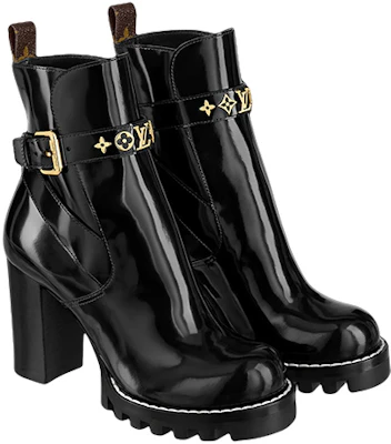 (W) Louis Vuitton Star Trail Stivaletto ''Pelle Nera'' 1A95HO Lookbook (W) Louis Vuitton Star Trail Stivaletto ''Pelle Nera'' 1A95HO