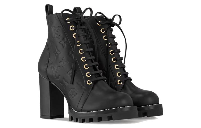 Lookbook (W) Louis Vuitton Star Trail Stivaletto ''Pelle Nera'' 1ACH0H