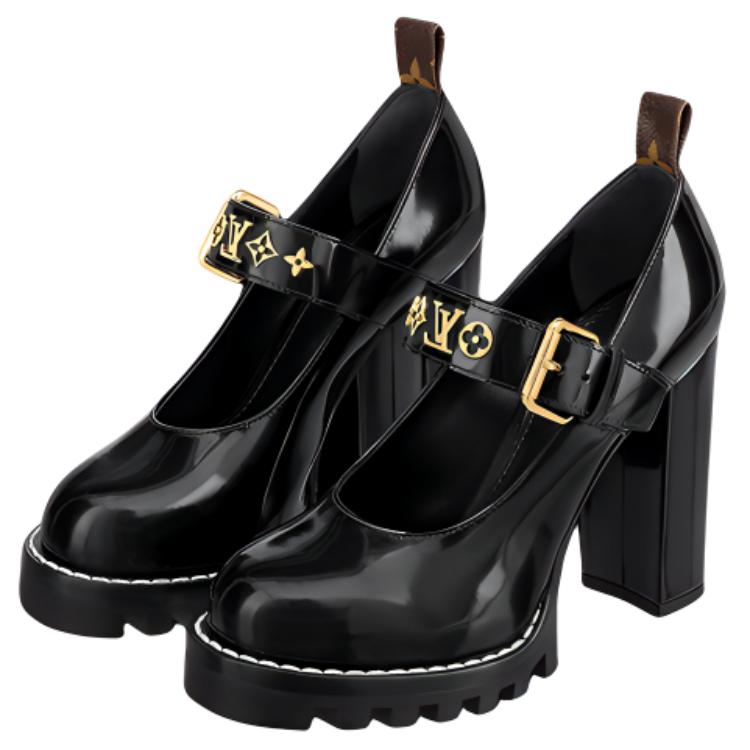 Lookbook (W) Louis Vuitton Star Trail Sepatu Boot Hitam 1A952V