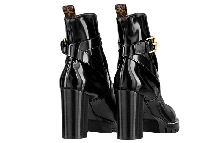 Shop (W) Louis Vuitton Star Trail Stivaletto ''Pelle Nera'' 1A95HO