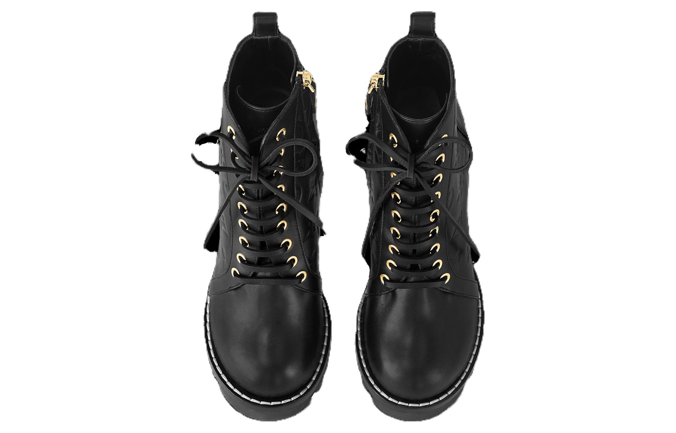 Shop (W) Louis Vuitton Star Trail Stivaletto ''Pelle Nera'' 1ACH0H