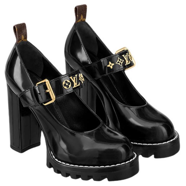 Shop (W) Louis Vuitton Star Trail Sepatu Boot Hitam 1A952V