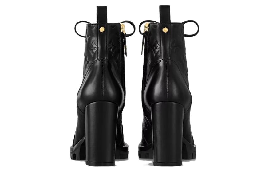 Purchase (W) Louis Vuitton Star Trail Stivaletto ''Pelle Nera'' 1ACH0H