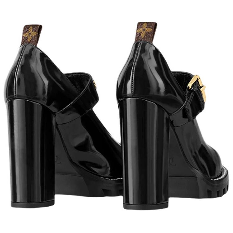 Purchase (W) Louis Vuitton Star Trail Sepatu Boot Hitam 1A952V