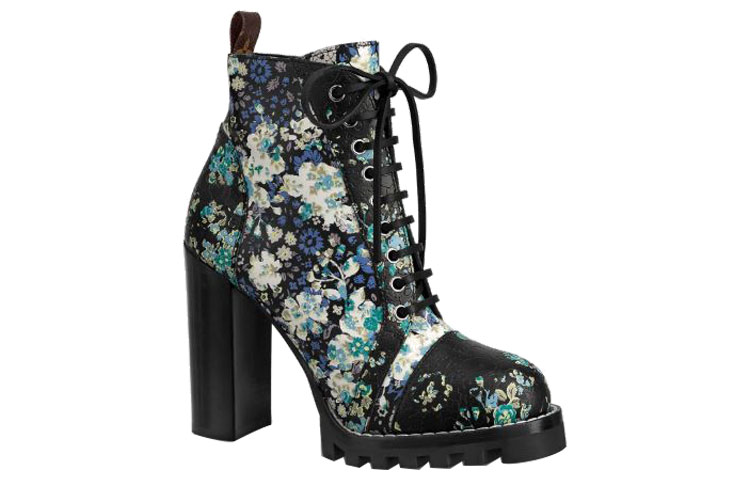 (W) LV Star Trail Ankle Boot 'Blue Black Print' 圖 2
