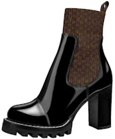 (Women) Louis Vuitton Star Trail Boot 'Black Leather' 1A63TM (Women) Louis Vuitton Star Trail Boot 'Black Leather' 1A63TM