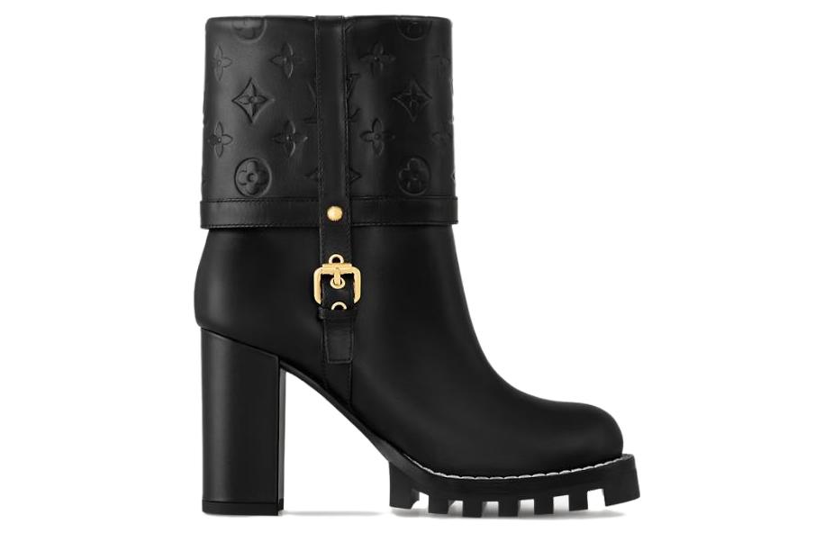 Order (W) Louis Vuitton Star Trail Boot ''Zwart Leren Gesp'' 1ACIAF