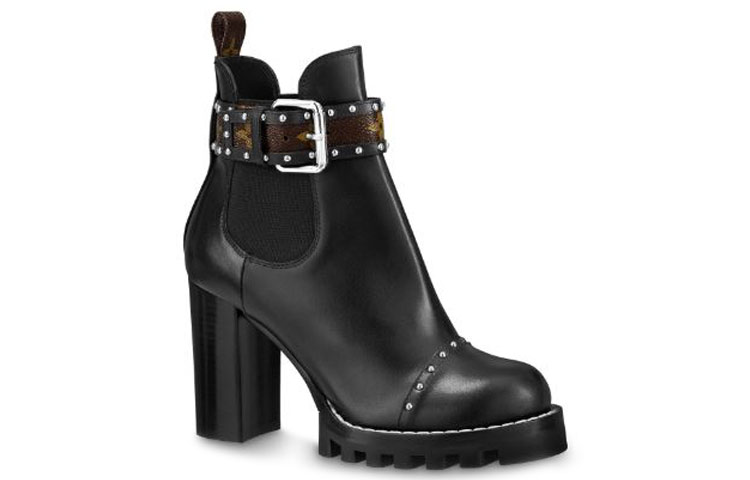 Order (W) But Louis Vuitton Star Trail Boot 'Black Studs' 1A4G5Y
