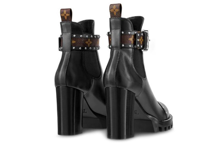 Shop (W) But Louis Vuitton Star Trail Boot 'Black Studs' 1A4G5Y