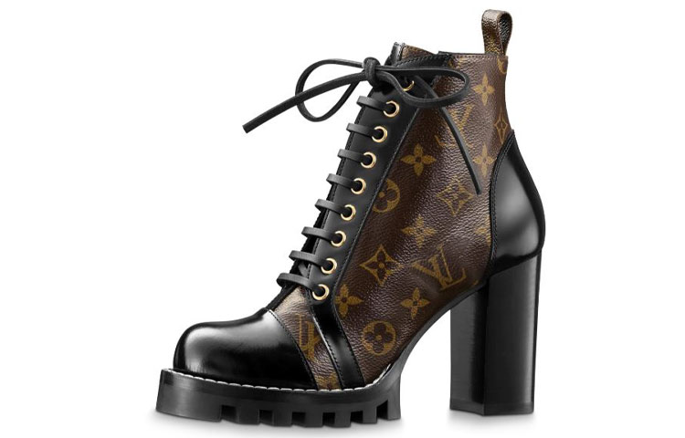 (Women) Louis Vuitton Star Trail Boot 'Brown Leather' 1A2Y7W