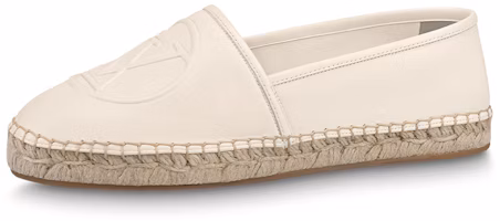 (Women) Louis Vuitton Starboard Flat Espadrille Shoes 'Beige with Logo' 1ABVM6 (Women) Louis Vuitton Starboard Flat Espadrille Shoes 'Beige with Logo' 1ABVM6