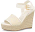 Buy (W) Louis Vuitton Starboard 'Sandal Wedge Espadrille Beige' 1ABPGJ