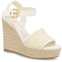 Order (W) Sandalia Louis Vuitton Starboard 'Plataforma Beige Espadrille' 1ABPGJ