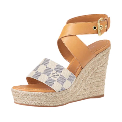 (W) LV Starboard 'Brown Fashion Sandal'