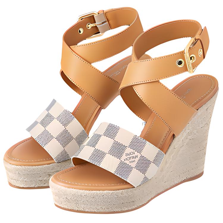 Lookbook (W) Louis Vuitton Starboard 'Sandalia de Moda Marrón' 1A9QC4