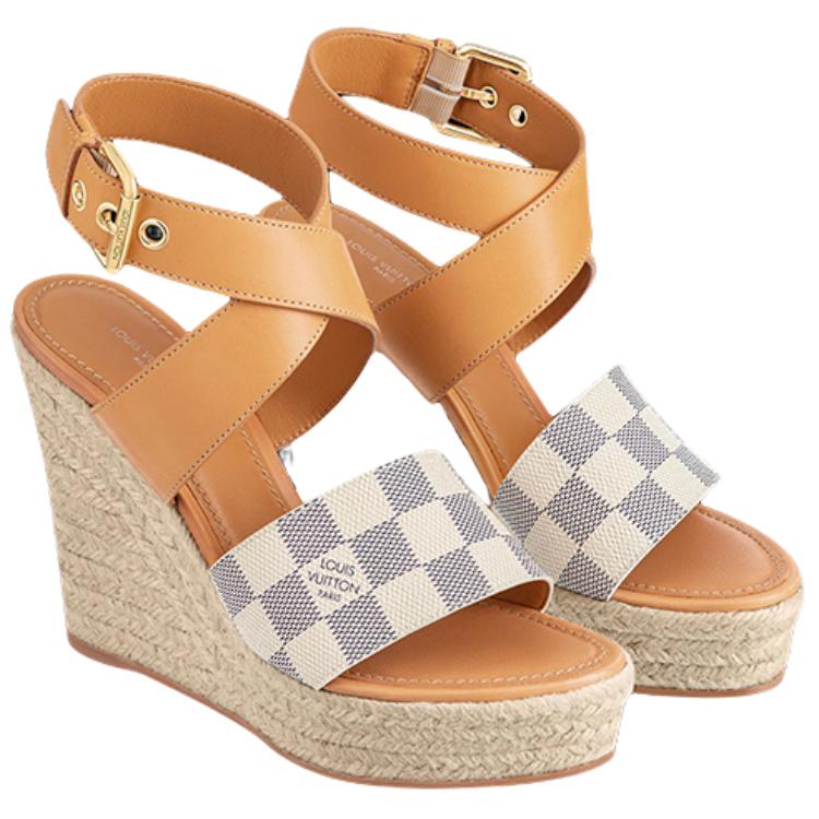 Shop (W) Louis Vuitton Starboard 'Sandalia de Moda Marrón' 1A9QC4