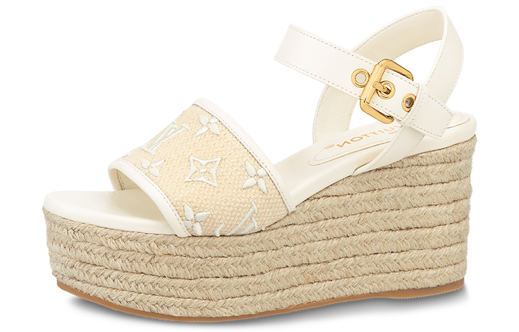 (Women) Louis Vuitton Starboard Espadrille 'Beige' 1ABPFP