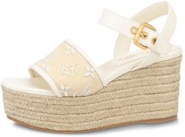 (Women) Louis Vuitton Starboard Espadrille 'Beige' 1ABPFP (Women) Louis Vuitton Starboard Espadrille 'Beige' 1ABPFP
