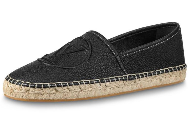 Buy (W) Louis Vuitton Starboard Espadrilles ''Pelle di Vitello Nera'' 1A86QM