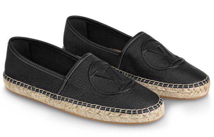 Lookbook (W) Louis Vuitton Starboard Espadrilles ''Pelle di Vitello Nera'' 1A86QM