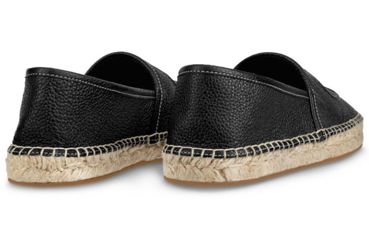 Shop (W) Louis Vuitton Starboard Espadrilles ''Pelle di Vitello Nera'' 1A86QM