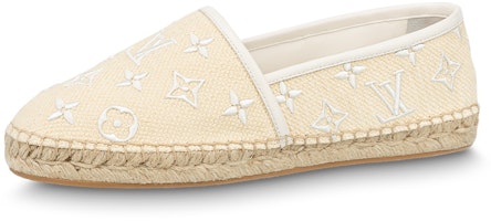 (Women) Louis Vuitton Starboard Flat Espadrille Shoes 'Baby Yellow' 1ABTXK (Women) Louis Vuitton Starboard Flat Espadrille Shoes 'Baby Yellow' 1ABTXK