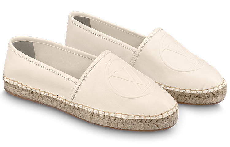 Order 路易威登 Starboard 皮革 圓頭套腳 休閒單鞋 女款 米色