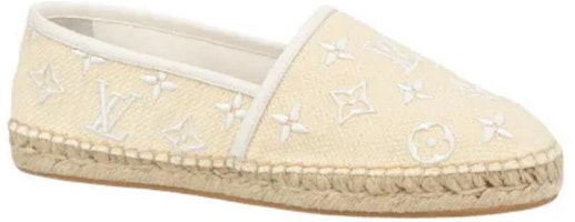 (W) 路易威登Starboard平底草编鞋'浅黄' 1ABTXK Order (W) 路易威登Starboard平底草编鞋'浅黄' 1ABTXK