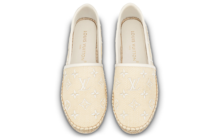 Shop (W) Zapatos Espadrilles Planos Louis Vuitton Starboard 'Amarillo Bebé'. 1ABTXK