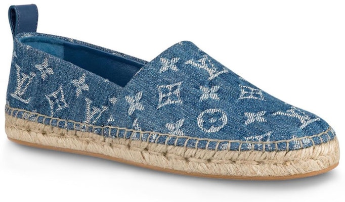 路易威登 Starboard Monogram 丹寧布 女款 漁夫鞋 海軍藍 Order 路易威登 Starboard Monogram 丹寧布 女款 漁夫鞋 海軍藍